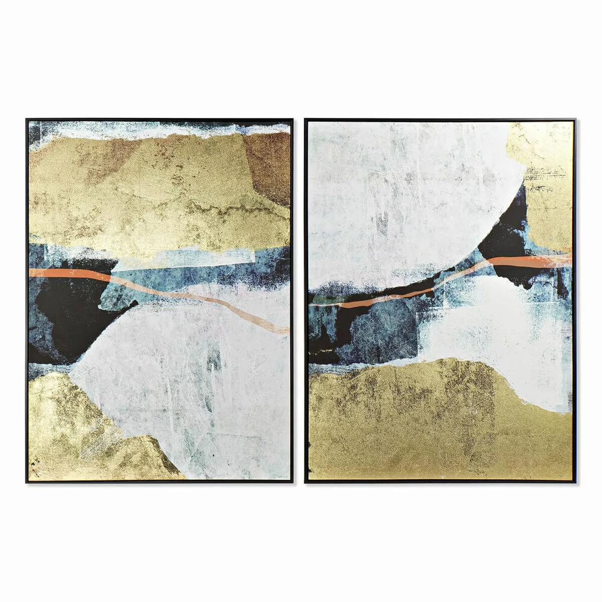 Bild Dkd Home Decor Abstrakt (103,5 X 4,5 X 143 Cm) (2 Stück) günstig online kaufen