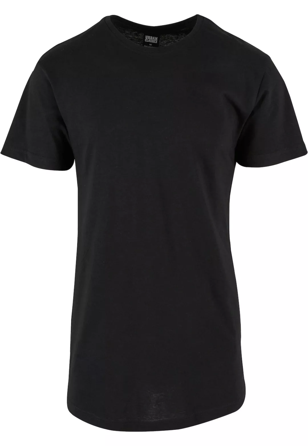 URBAN CLASSICS Kurzarmshirt "Urban Classics Herren Shaped Long Tee" günstig online kaufen