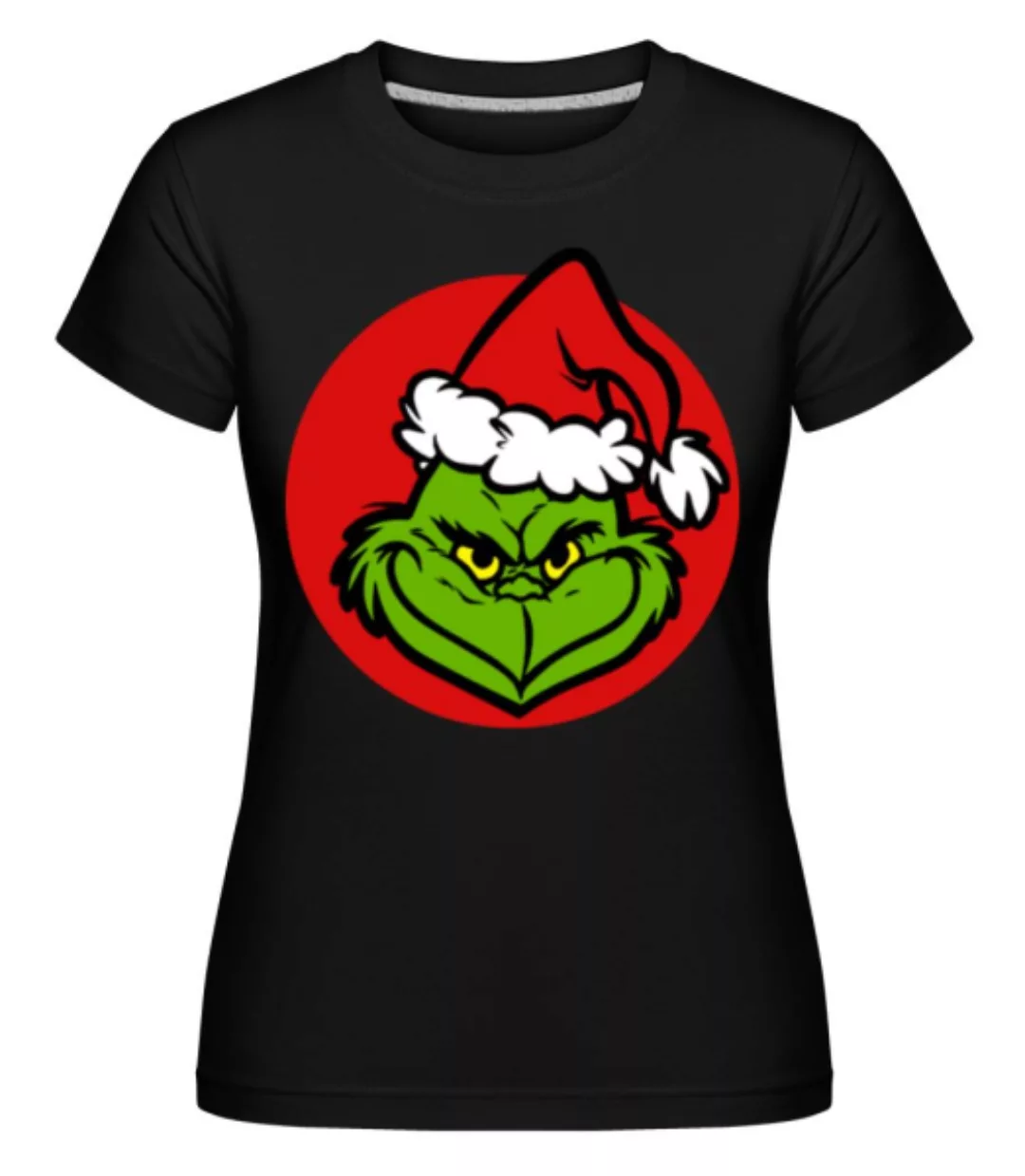 Grinch Face 3 · Shirtinator Frauen T-Shirt günstig online kaufen