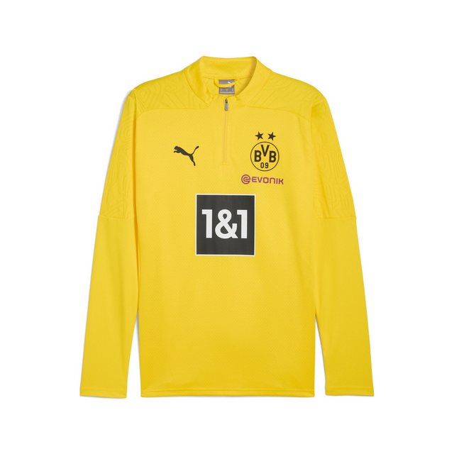 PUMA T-Shirt "Borussia Dortmund Trainingstop mit viertellangem Reißverschlu günstig online kaufen