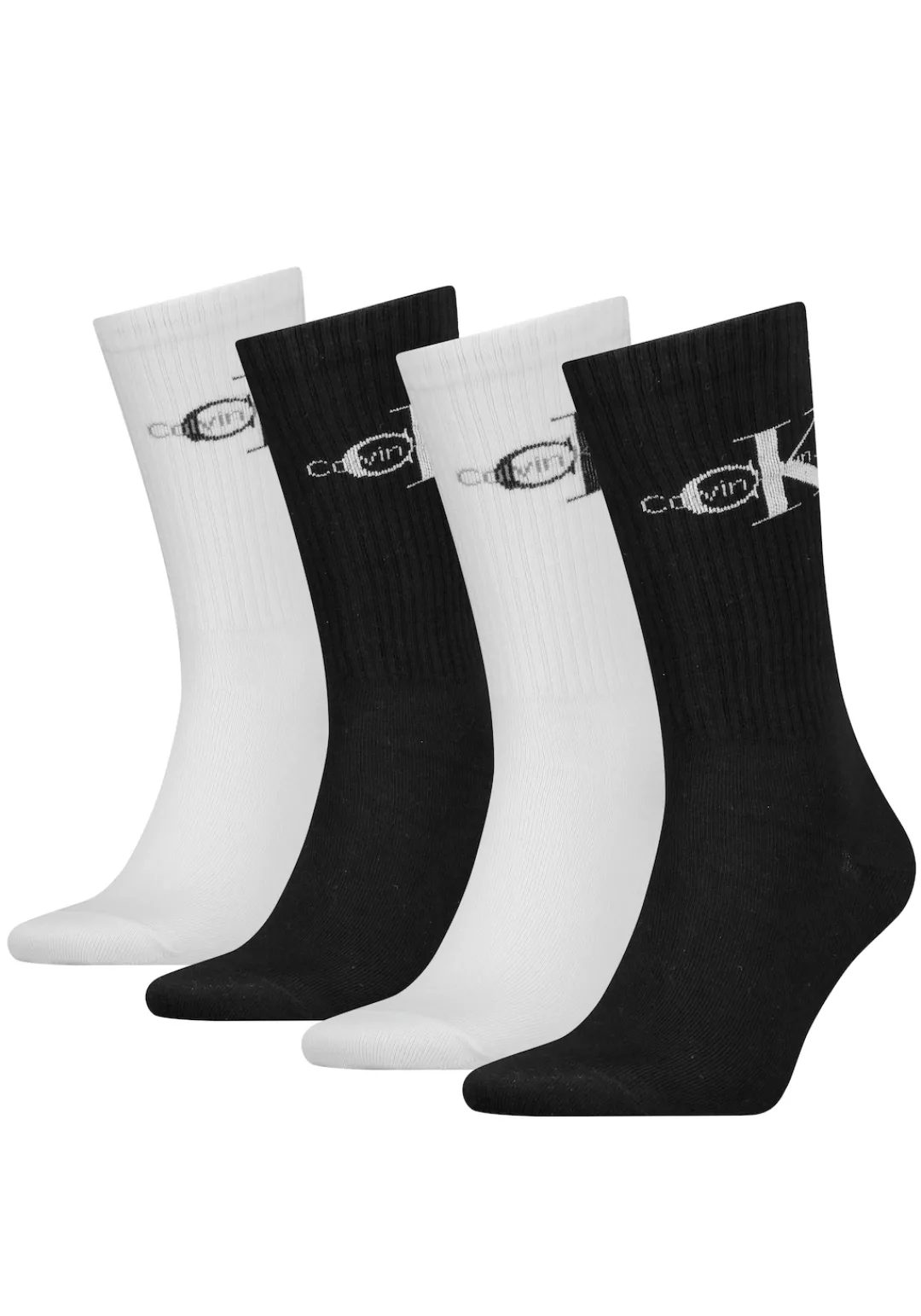 Calvin Klein Jeans Sportsocken, (Packung, 4 Paar), mit Logostickerei günstig online kaufen