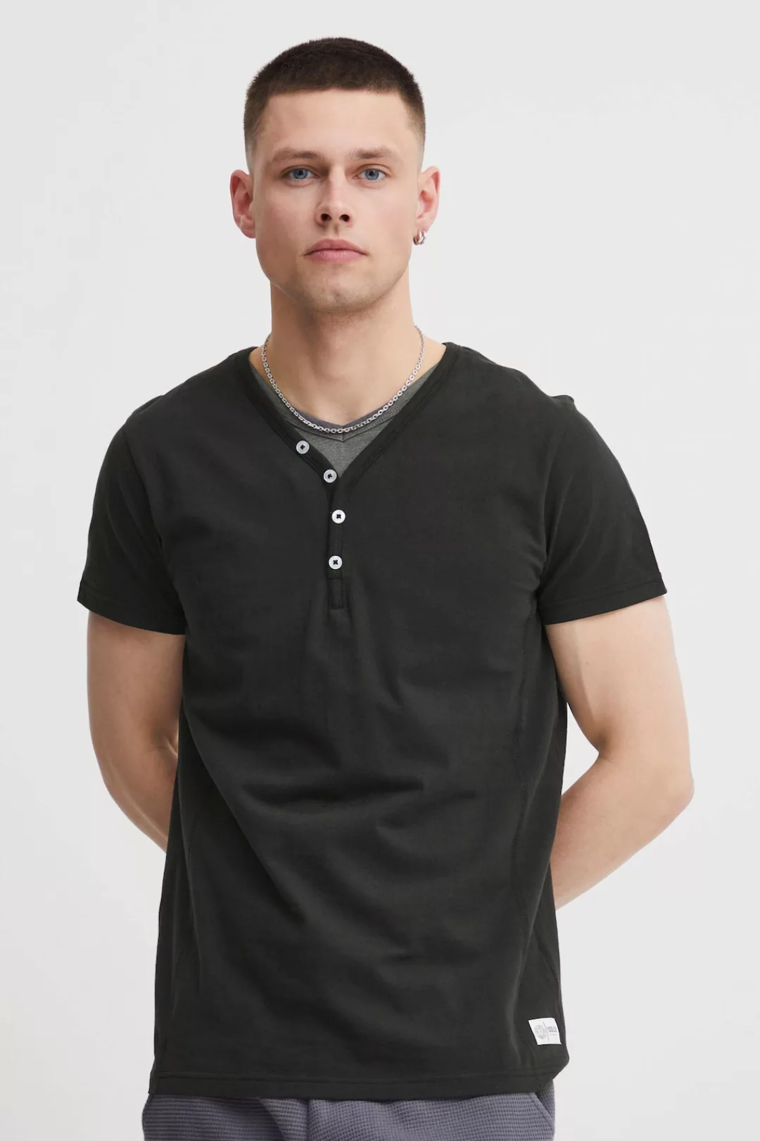 !Solid Layershirt SDDorian Kurzarmshirt im 2-in-1 Look günstig online kaufen