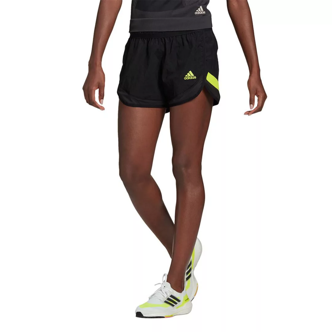 Adidas Ultra Shorts Hosen M Black / Solar Yellow günstig online kaufen