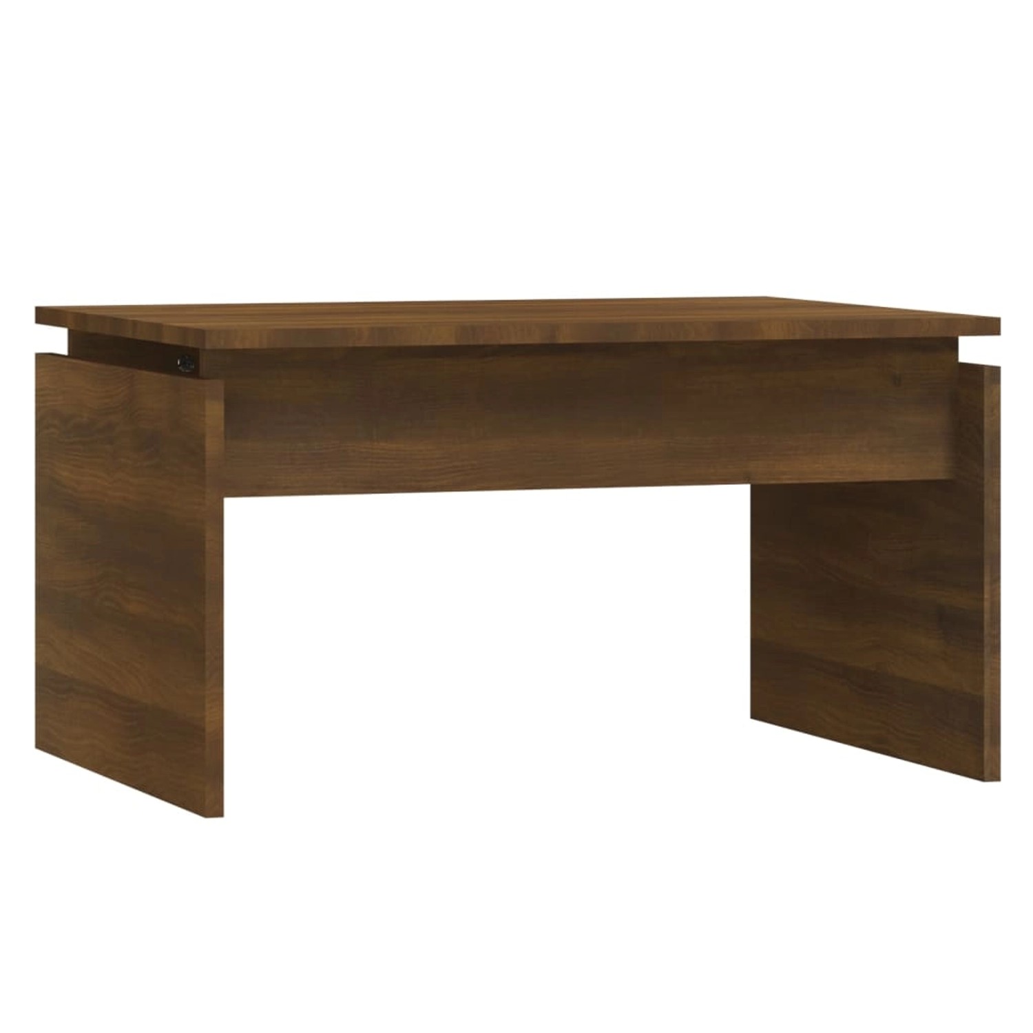 Vidaxl Couchtisch Braun Eichen-optik 68x50x38 Cm Holzwerkstoff günstig online kaufen