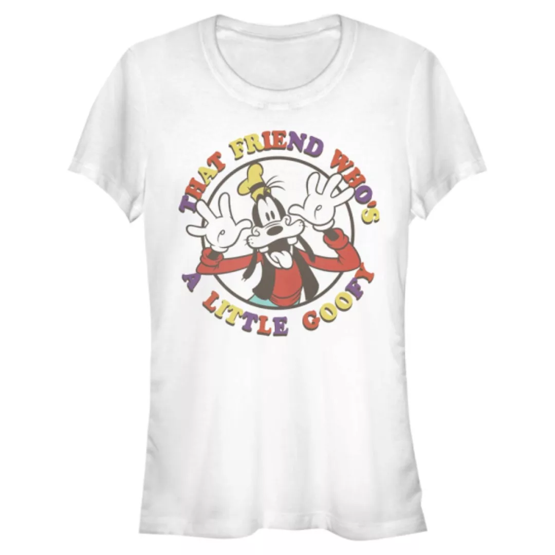 Disney - Micky Maus - Goofy A Little - Frauen T-Shirt günstig online kaufen