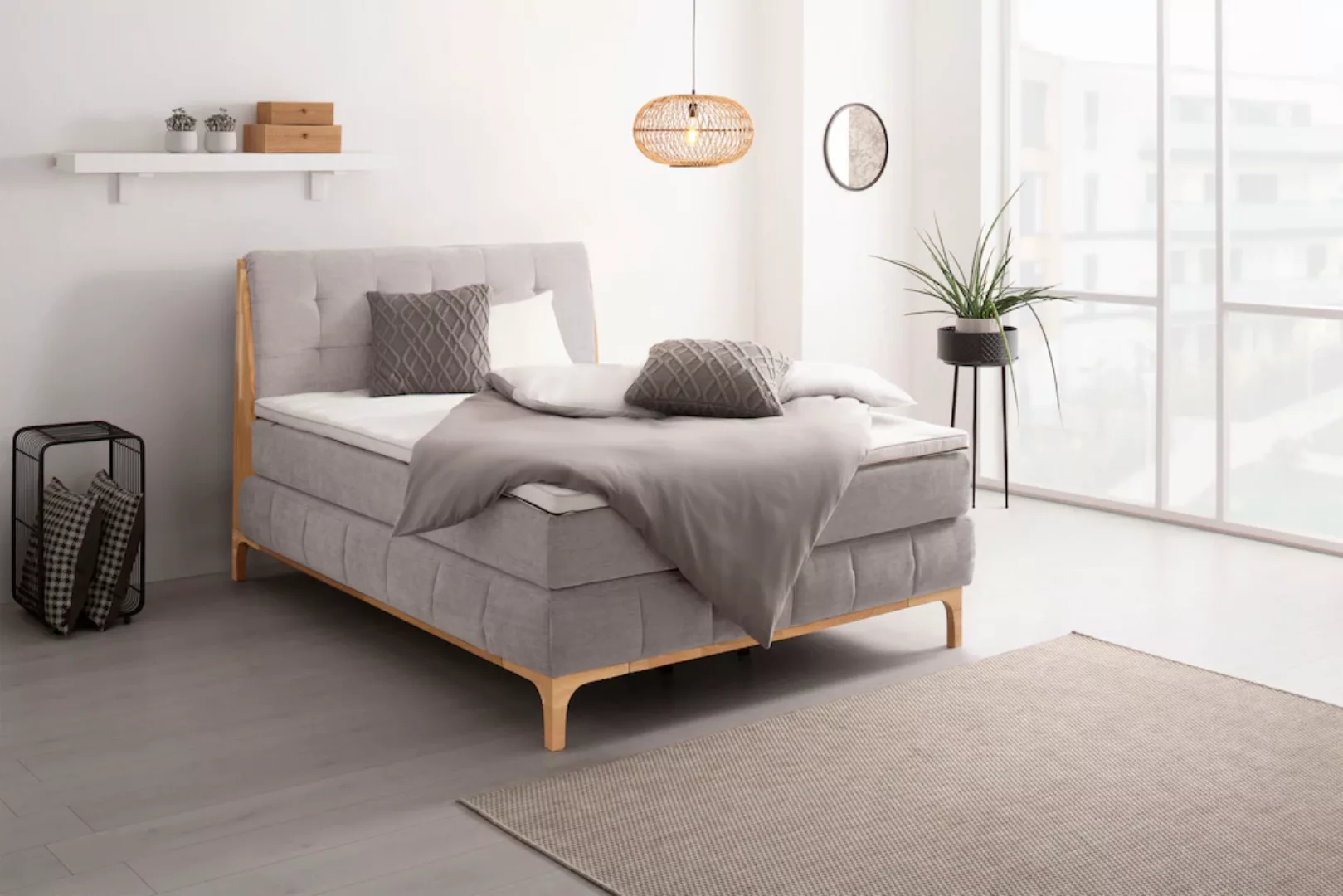 OTTO products Boxspringbett "Jelle", (5 St.) günstig online kaufen