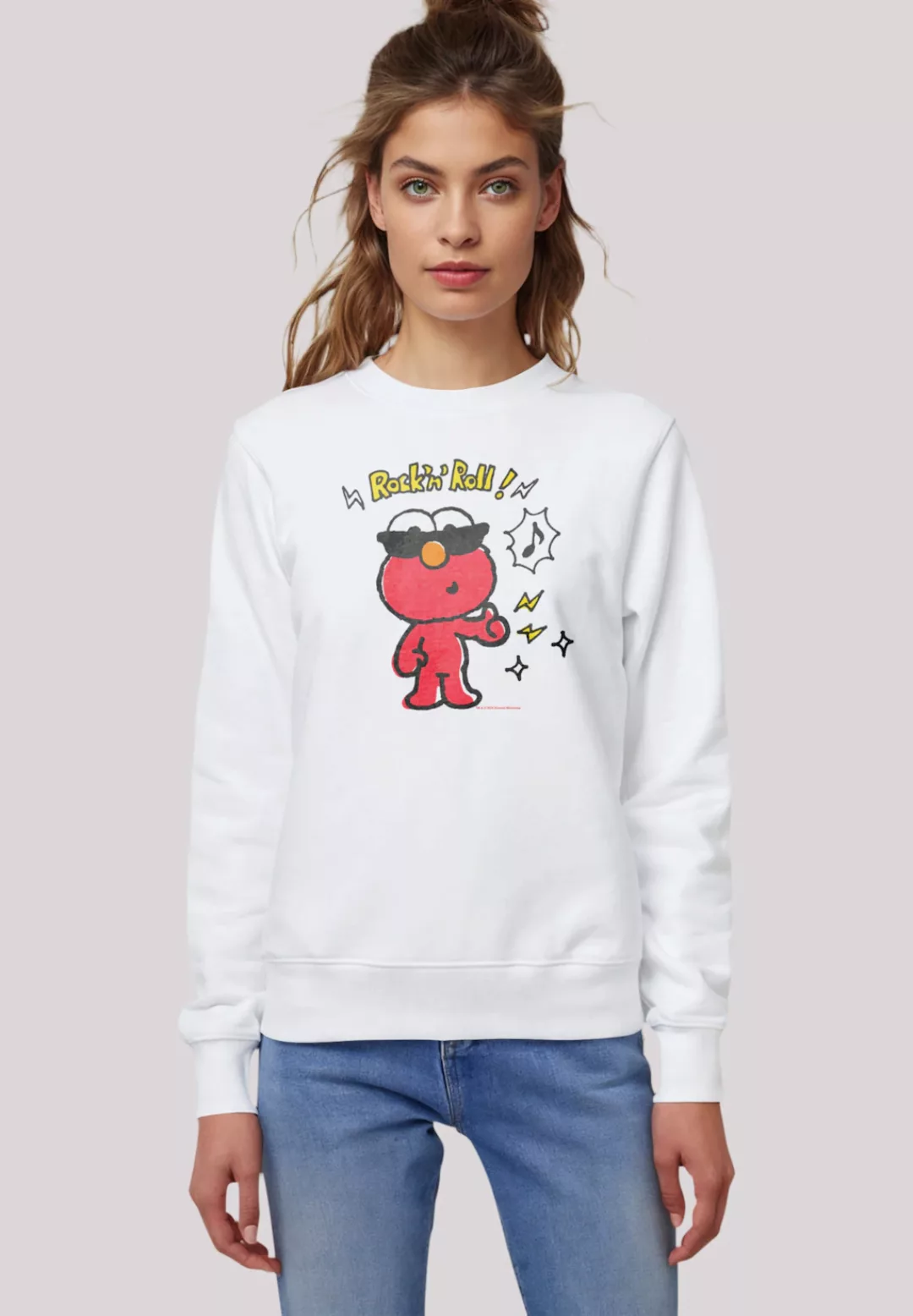 F4NT4STIC Sweatshirt "Sesamstraße Elmo´s Rock´n Roll", Premium Qualität günstig online kaufen