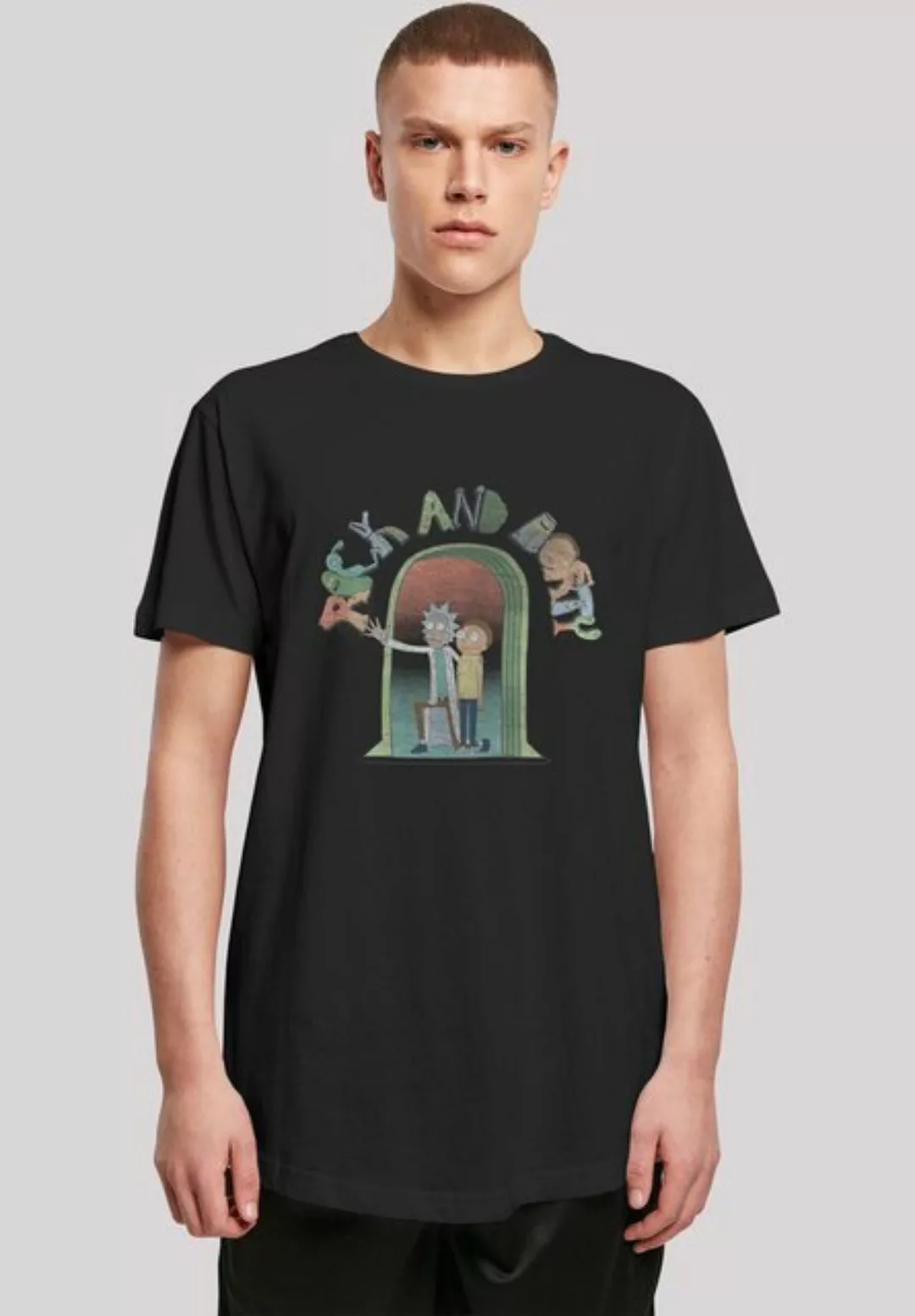 F4NT4STIC T-Shirt Rick and Morty Doors' Print günstig online kaufen