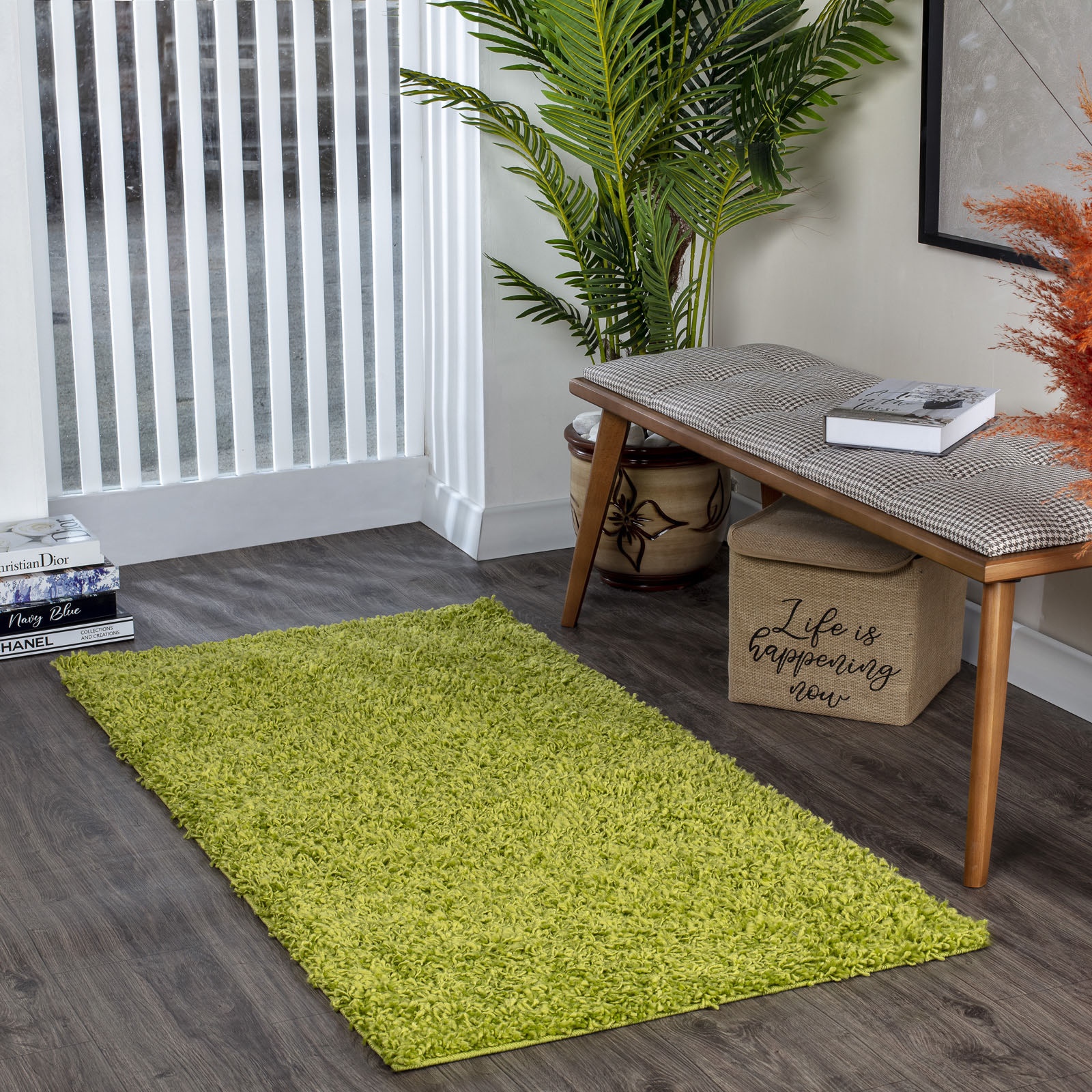 Surya Hochflor-Teppich »BORACAY«, rechteckig, 37 mm Höhe, Flauschig, Langfl günstig online kaufen