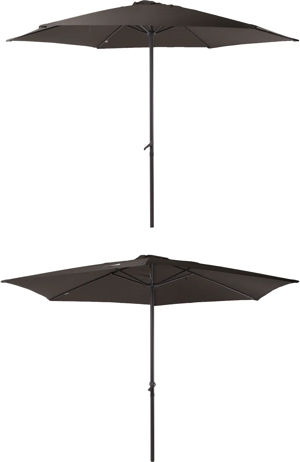 Garden Pleasure Sonnenschirm, Ø 300 cm, anthrazit günstig online kaufen