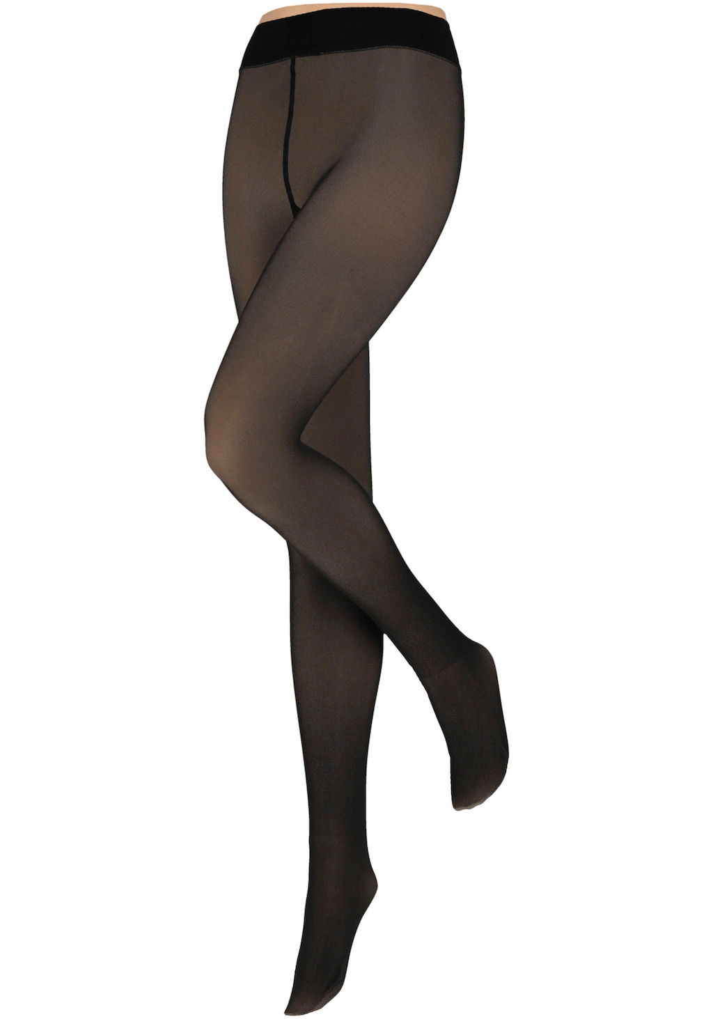 Sarlini Thermostrumpfhose "LADIES FLEECE LINED TIGHTS im transparenten Look günstig online kaufen