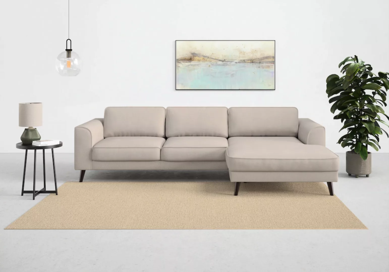 TRENDMANUFAKTUR Ecksofa "Lumber Jack, elegantes Designsofa, L-Form", wahlwe günstig online kaufen