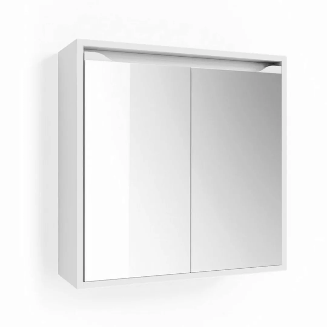 Vicco Badezimmerspiegelschrank Ruben, Weiß, 60 x 60 cm günstig online kaufen