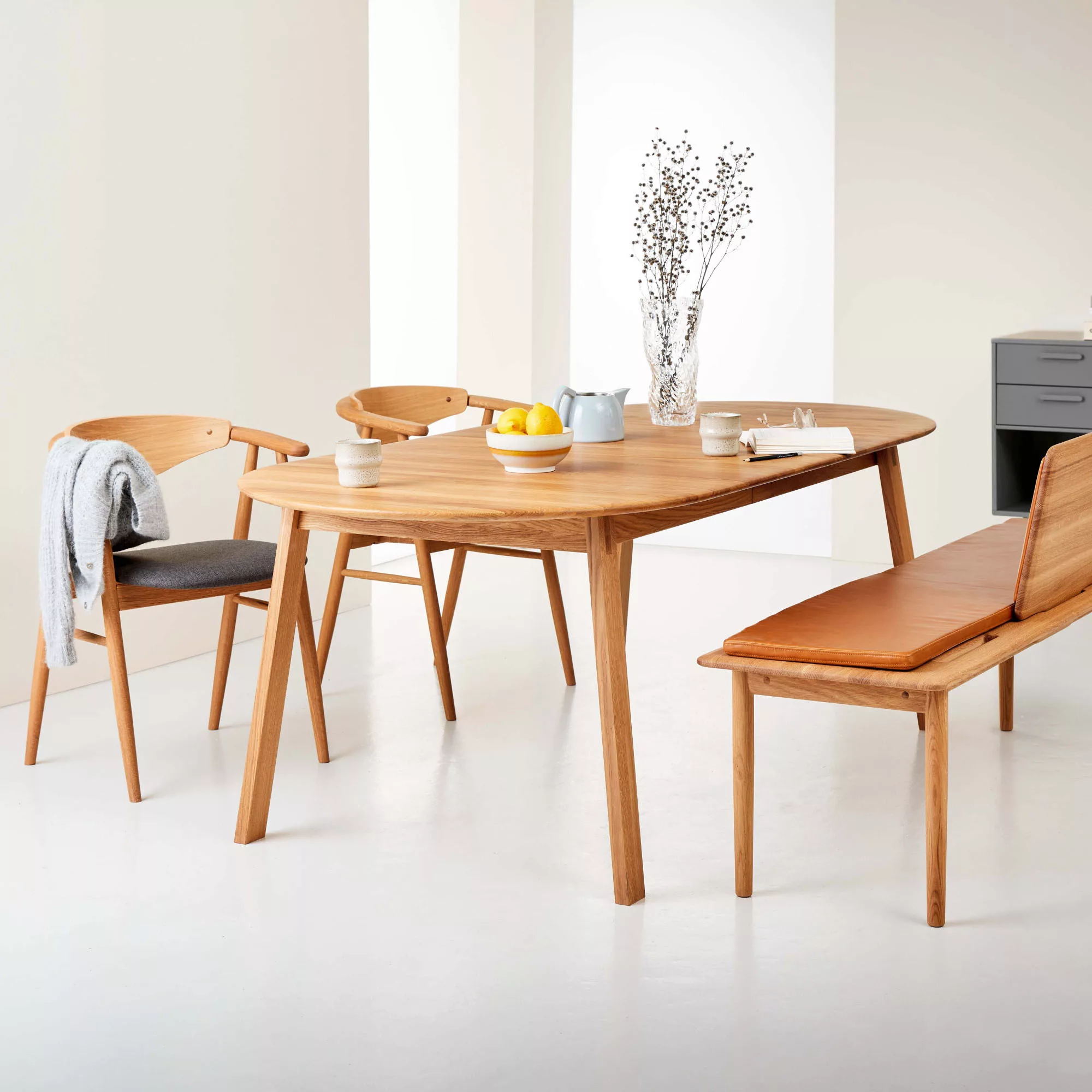 Hammel Furniture Esstischplatte »Findahl by Hammel Amalfi«, 45x100 cm, Eich günstig online kaufen