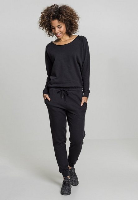 URBAN CLASSICS Jumpsuit "Urban Classics Damen Ladies Long Sleeve Terry Jump günstig online kaufen