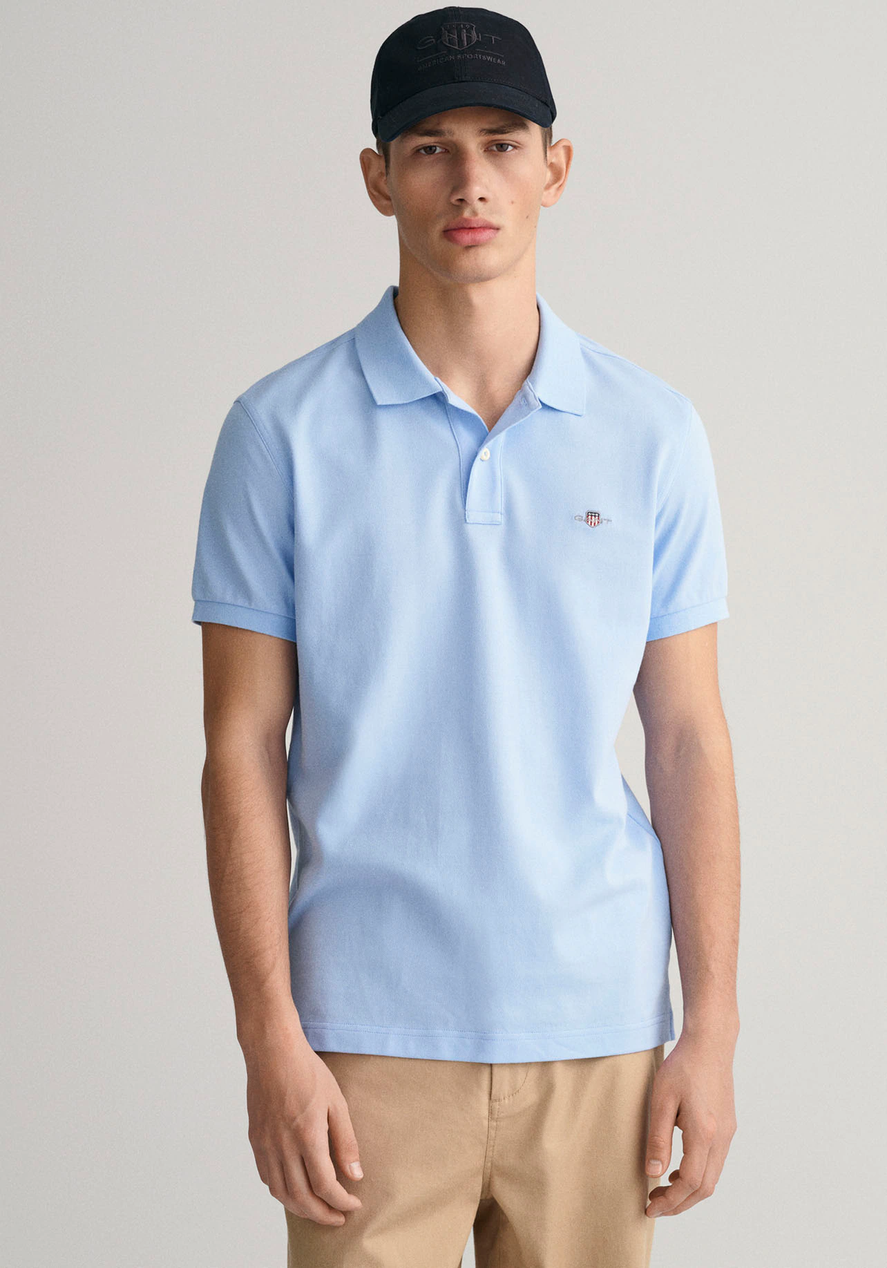 Gant Poloshirt "REG CONTRAST PIQUE SS RUGGER", mit kontrastfarbenen Einsätz günstig online kaufen