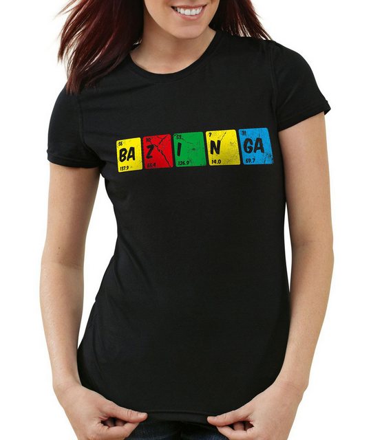 style3 T-Shirt Sheldon Periodensystem chemie theory cooper bazinga big bang günstig online kaufen