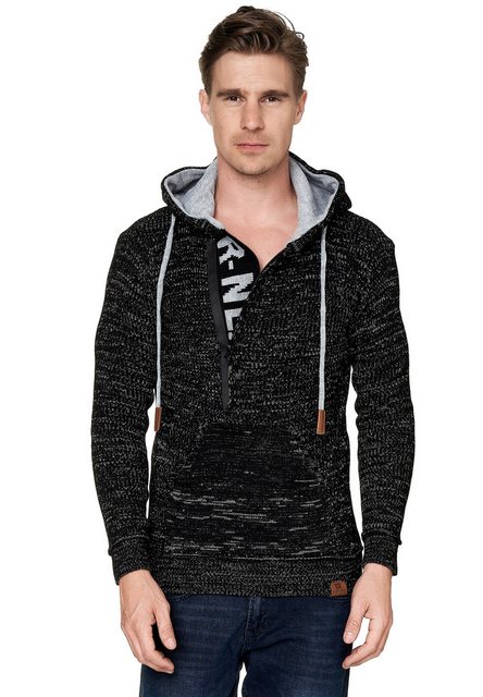 Rusty Neal Kapuzensweatshirt, mit stylischem Ausschnitt günstig online kaufen