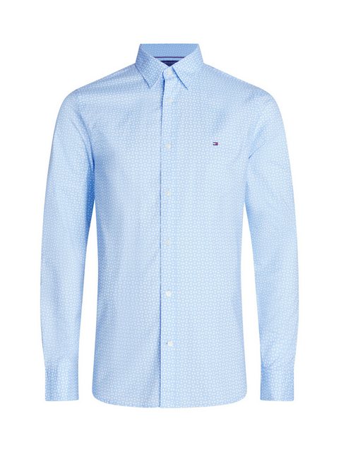 Tommy Hilfiger Langarmhemd POPLIN PRINT SF SHIRT mit modischem Print günstig online kaufen