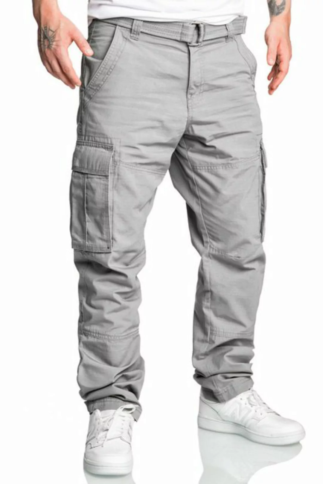 Amaci&Sons Cargohose PASCAGOULA Cargopants Herren Loosefit Jogger Cargo Chi günstig online kaufen