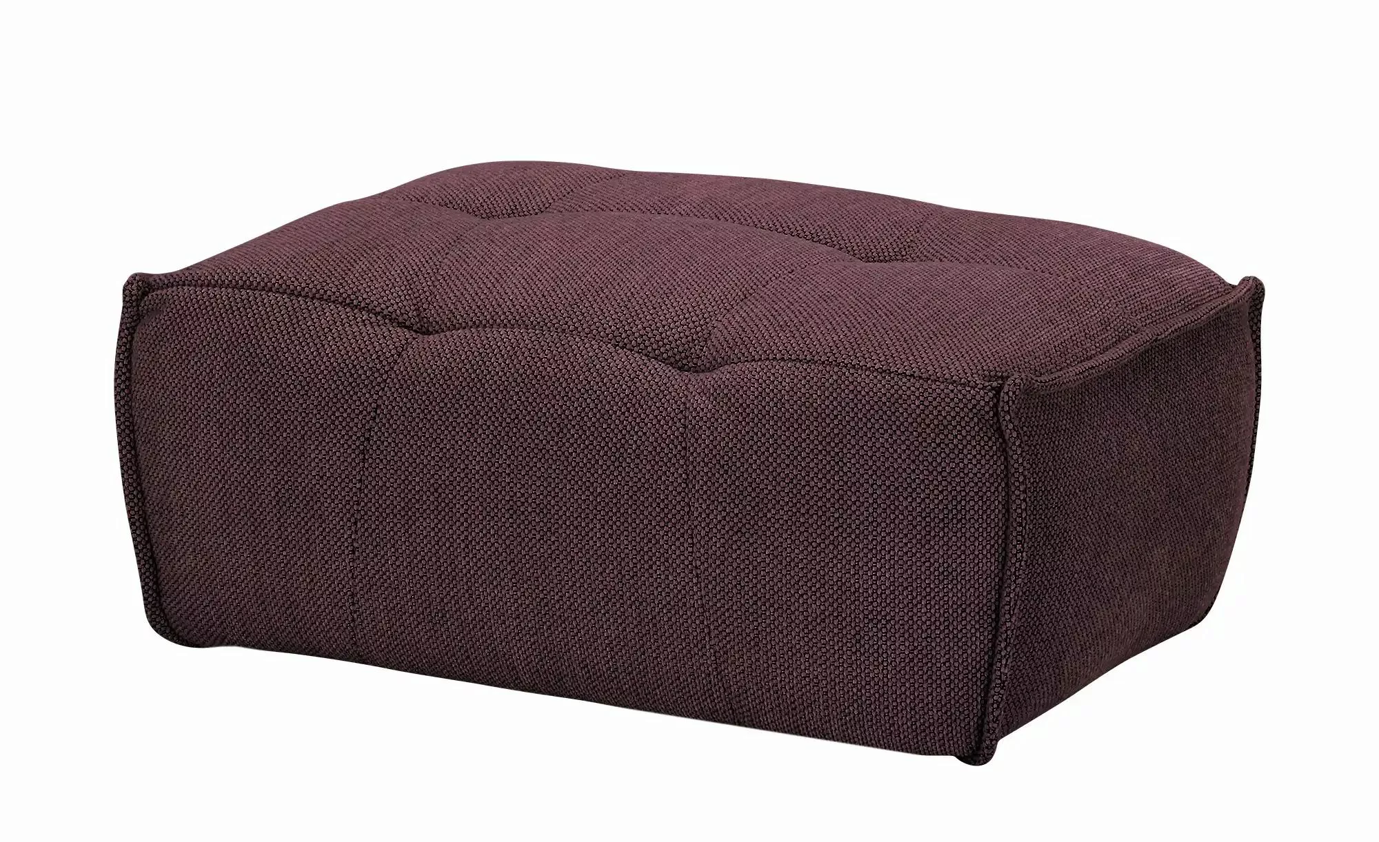 Hocker  Jeaneva ¦ rot ¦ Maße (cm): B: 90 H: 38 T: 64.0 Polstermöbel > Hocke günstig online kaufen