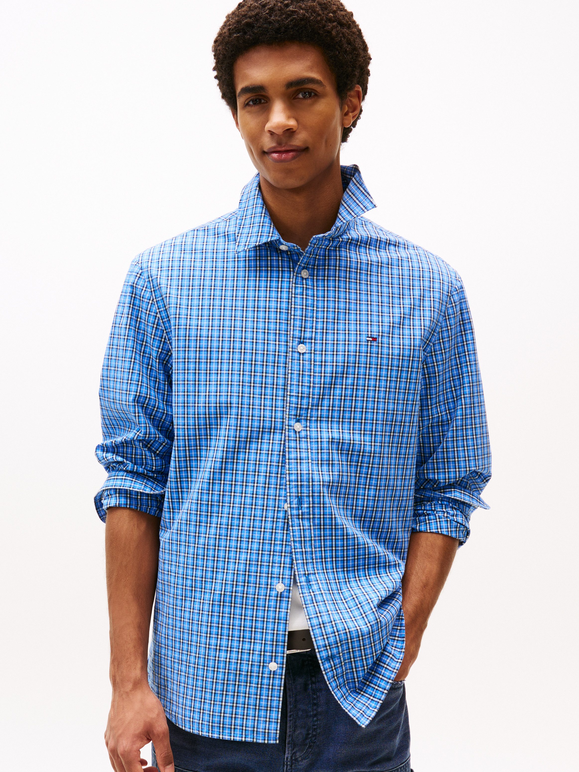 Tommy Jeans Langarmhemd TJM ESSNT POPLIN günstig online kaufen