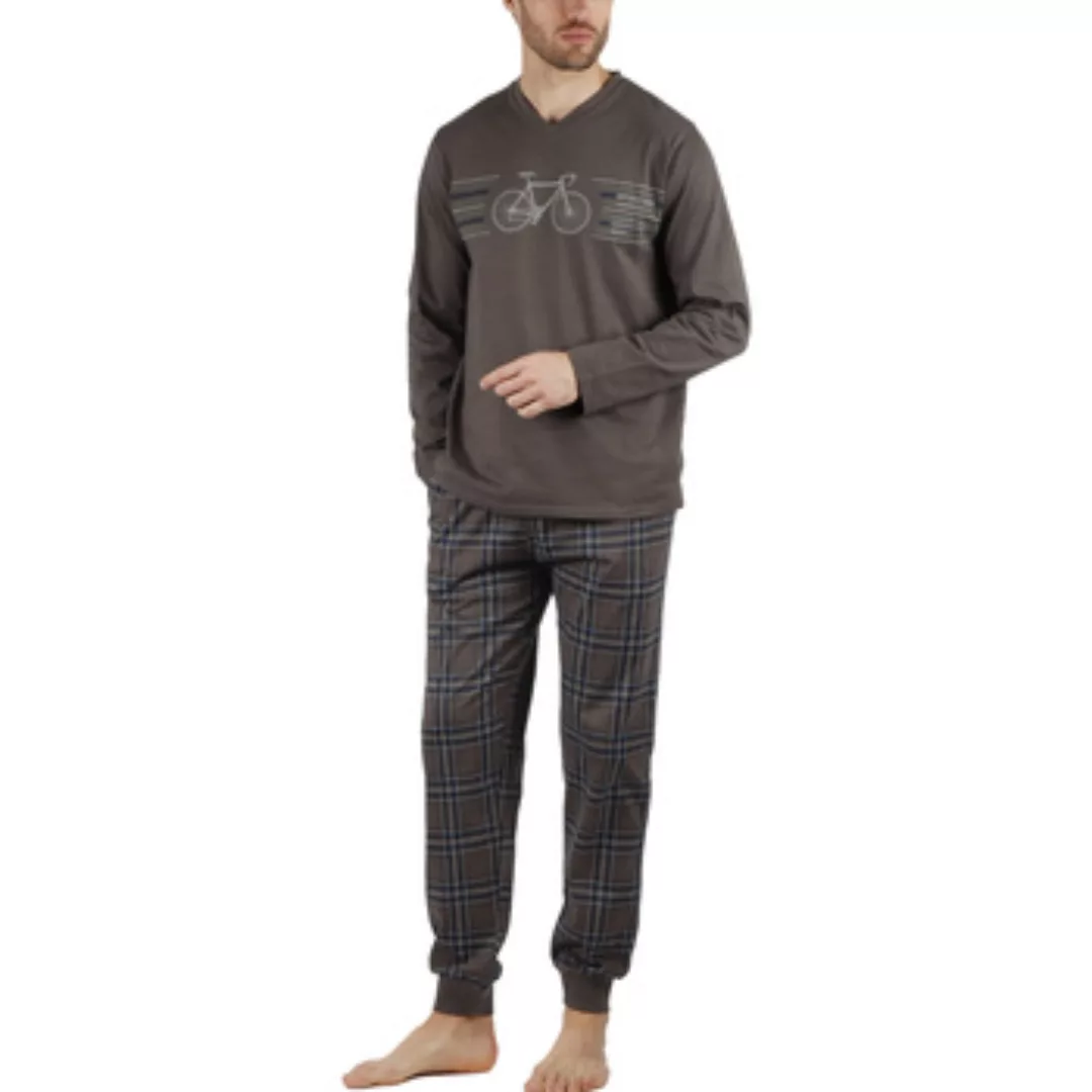 Admas  Pyjamas/ Nachthemden Pyjama Hausanzug Hose und Oberteil Velo Antonio günstig online kaufen