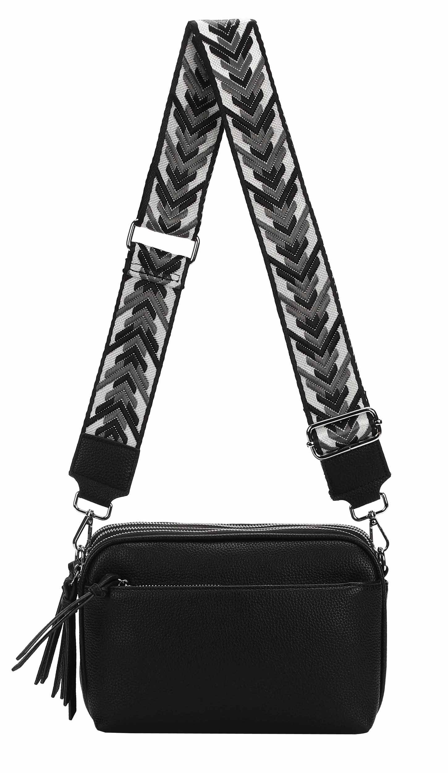 ITALYSHOP24 Schultertasche Damen Umhängetasche Brusttasche Cross günstig online kaufen