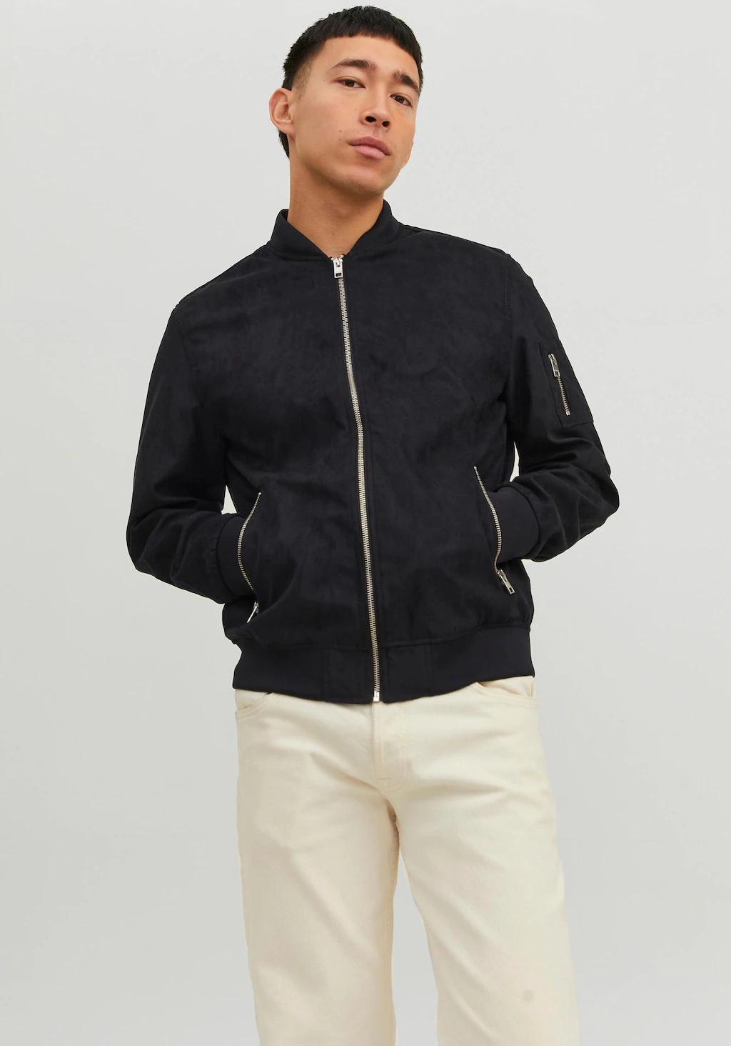 Jack & Jones Blouson "JJEROCKY FAUX SUEDE BOMBER NOOS" günstig online kaufen