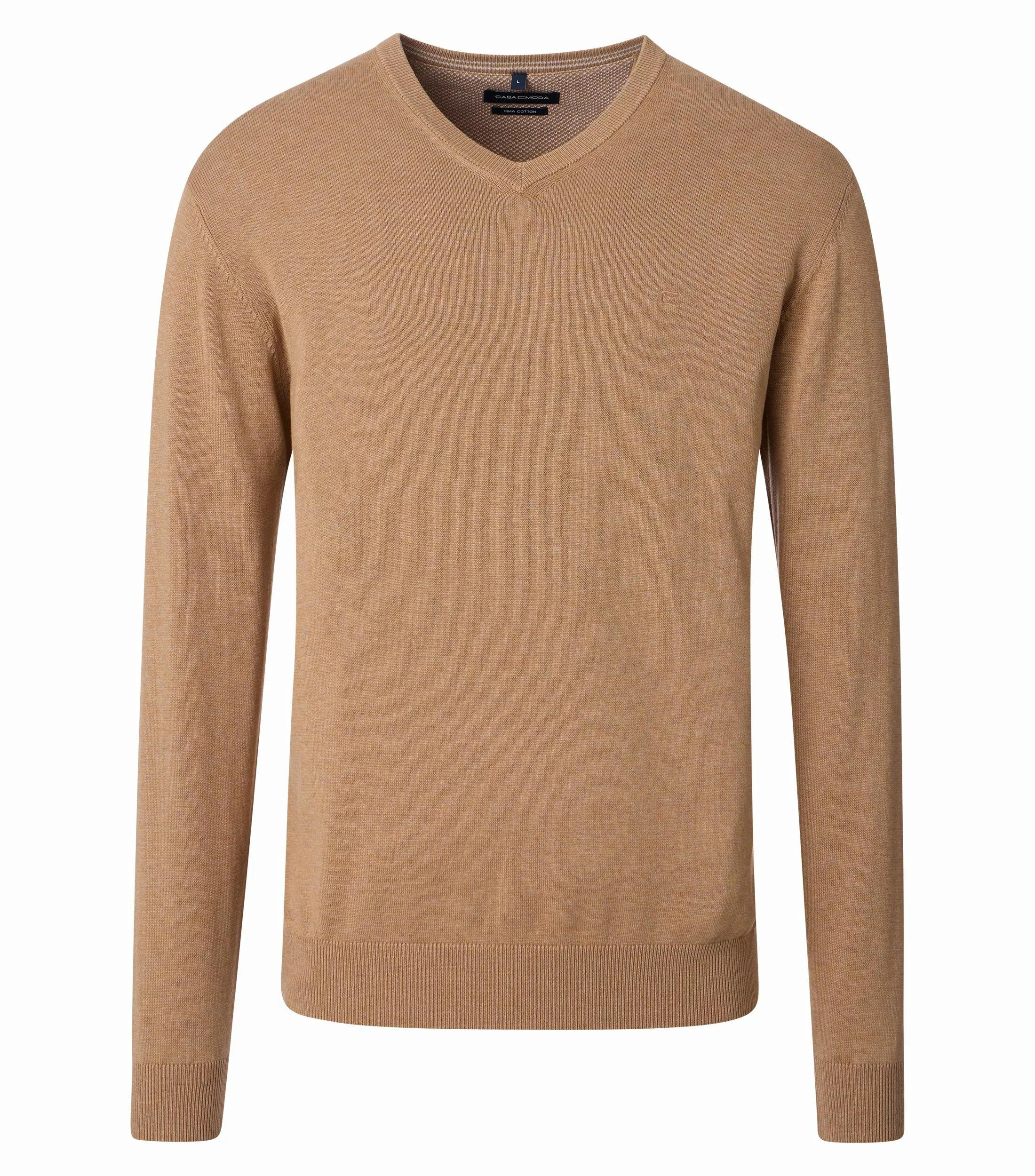 CASAMODA Strickpullover "CASAMODA Pullover uni" günstig online kaufen
