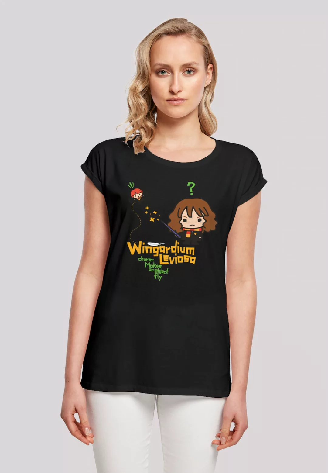 F4NT4STIC T-Shirt "Harry Potter Hermione Granger Wingardium Leviosa Junior" günstig online kaufen