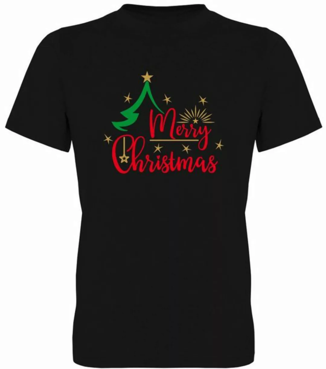 G-graphics T-Shirt Merry Christmas Herren T-Shirt, mit trendigem Frontprint günstig online kaufen
