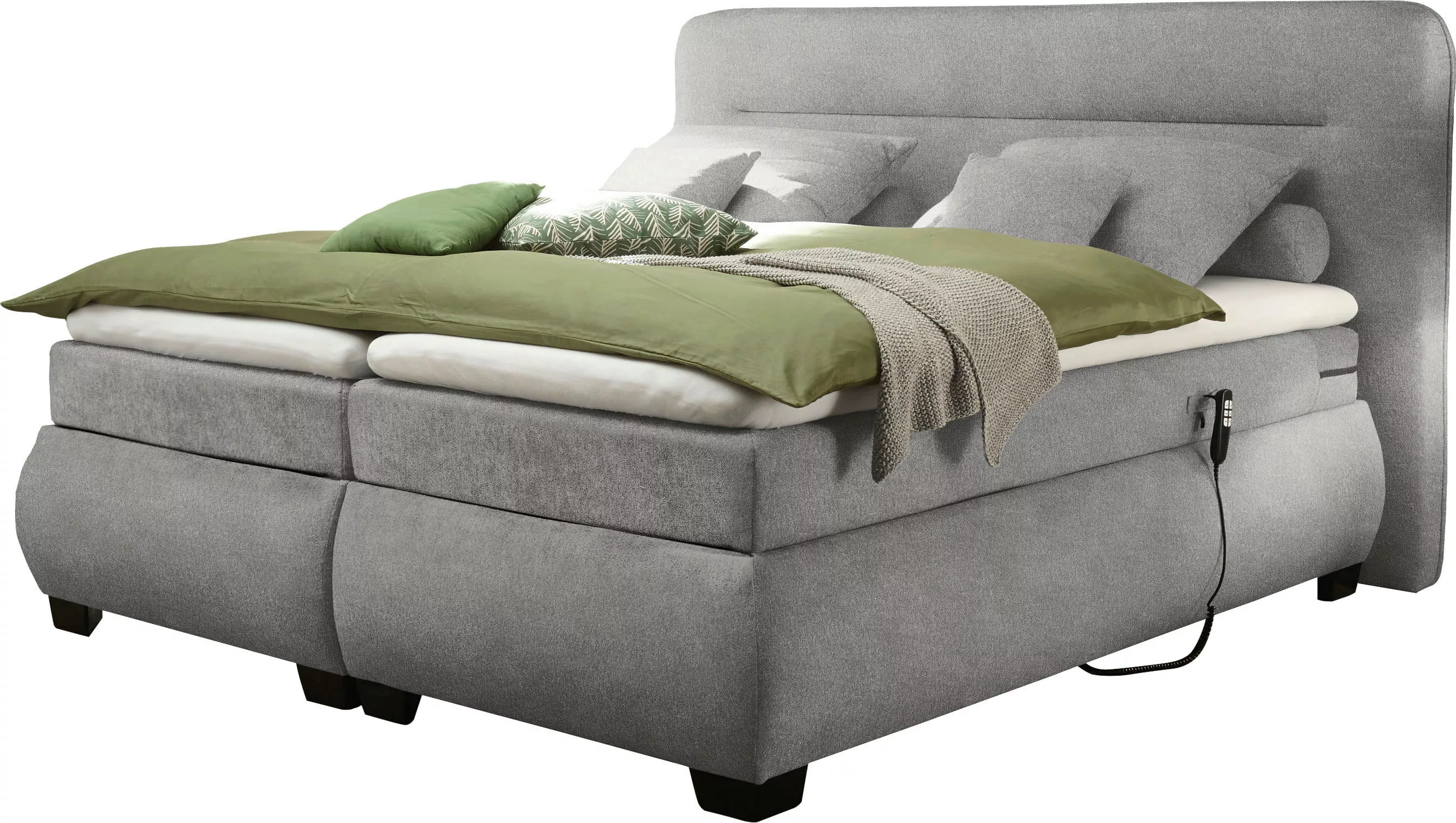 ED EXCITING DESIGN Boxspringbett »Evolution«, inkl. Motor und Topper günstig online kaufen