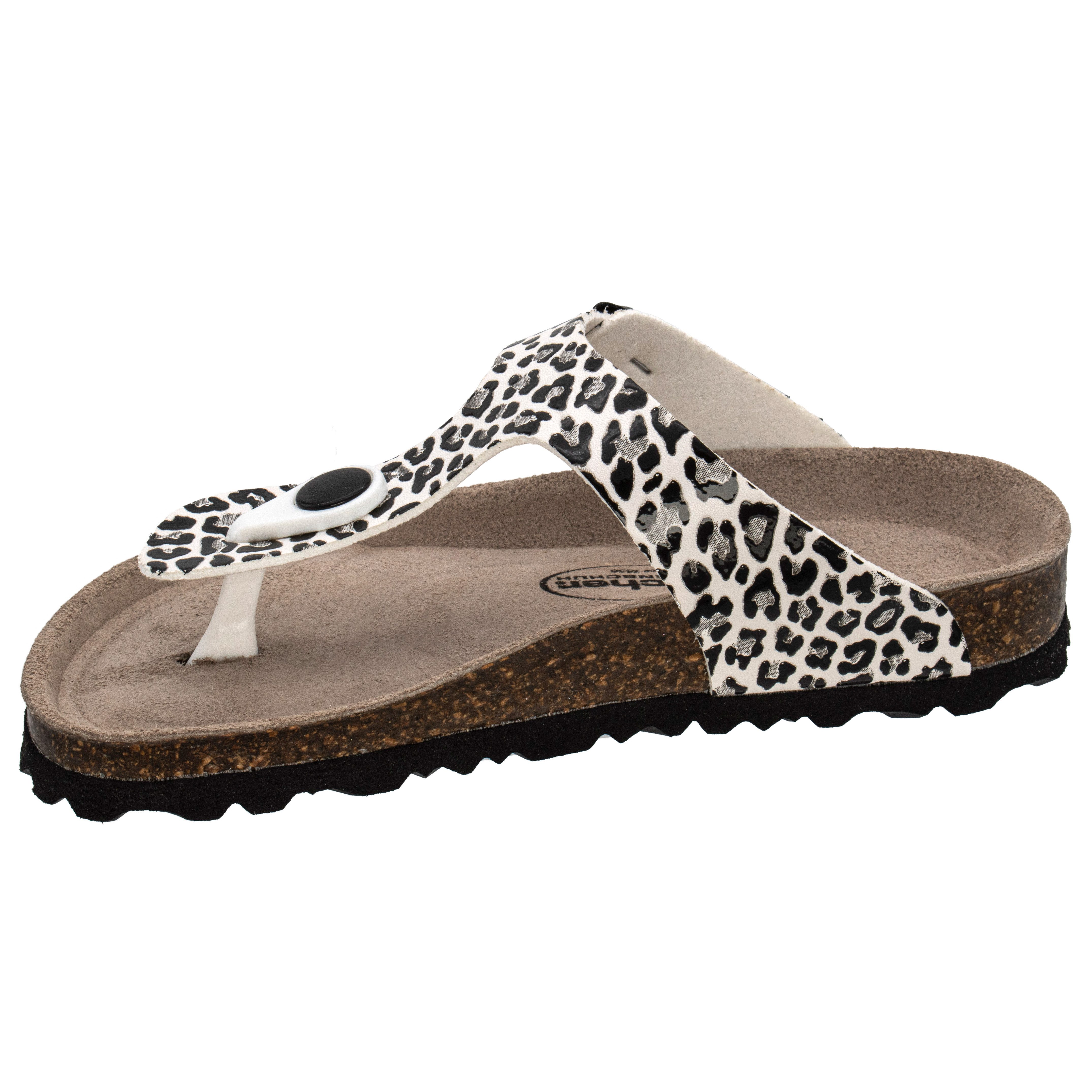 Fischer-Markenschuh Hawaii Zehentrenner aus Vegano (Lederimitat), günstig online kaufen