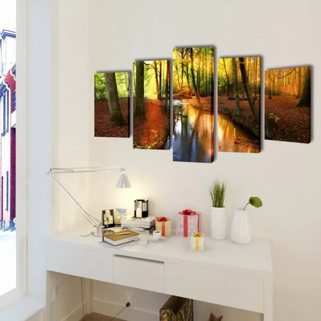 Bilder Dekoration Set Wald 200 X 100 Cm günstig online kaufen