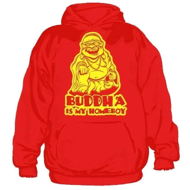 Hybris Hoodie Buddha Is My Homeboy Hoodie günstig online kaufen