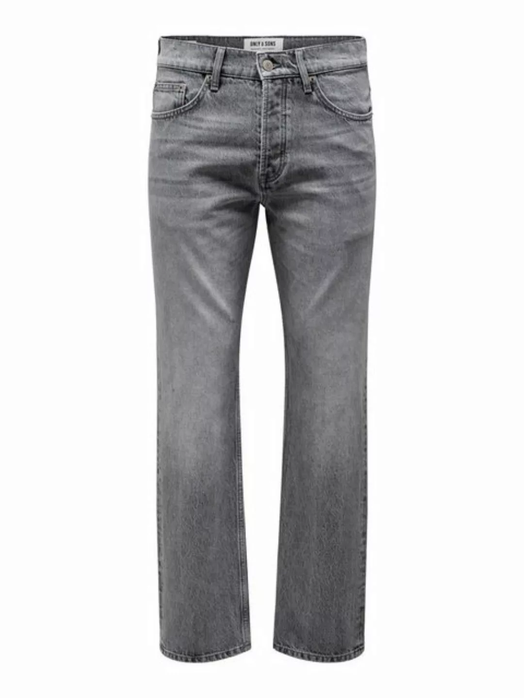 ONLY & SONS Regular-fit-Jeans ONSEDGE STRAIGHT BROMO 0017 DOT DNM NOOS günstig online kaufen