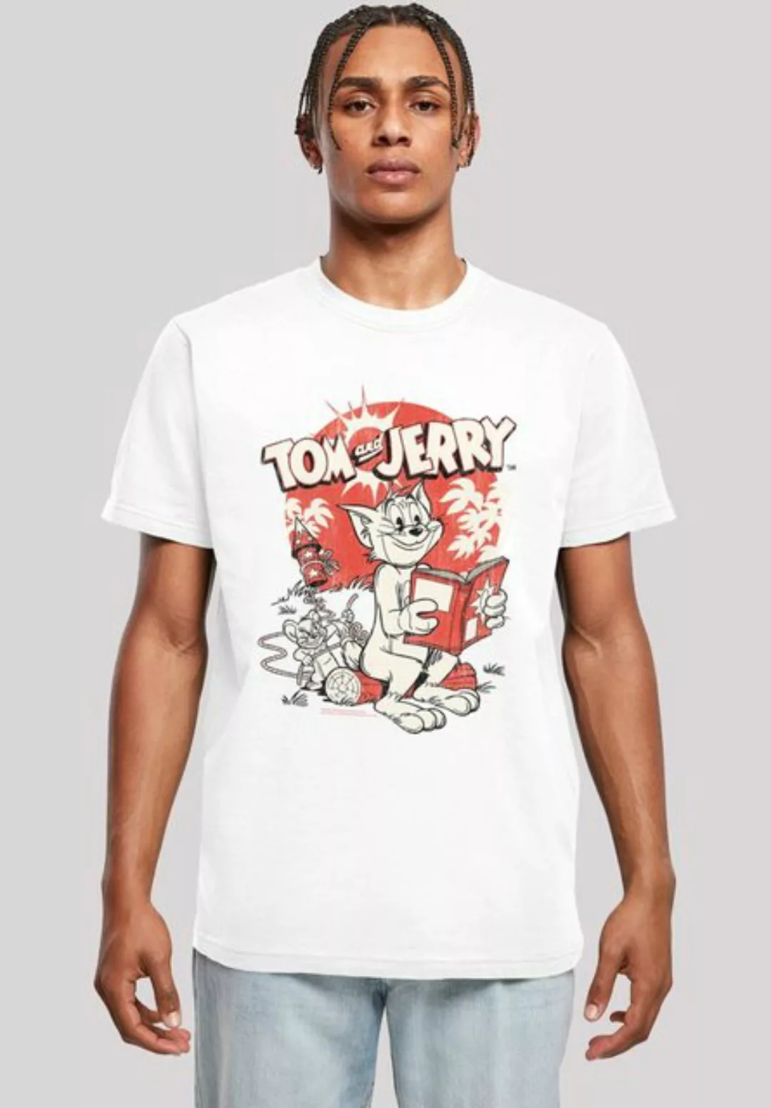 F4NT4STIC T-Shirt Tom und Jerry Rocket Prank Herren,Premium Merch,Regular-F günstig online kaufen