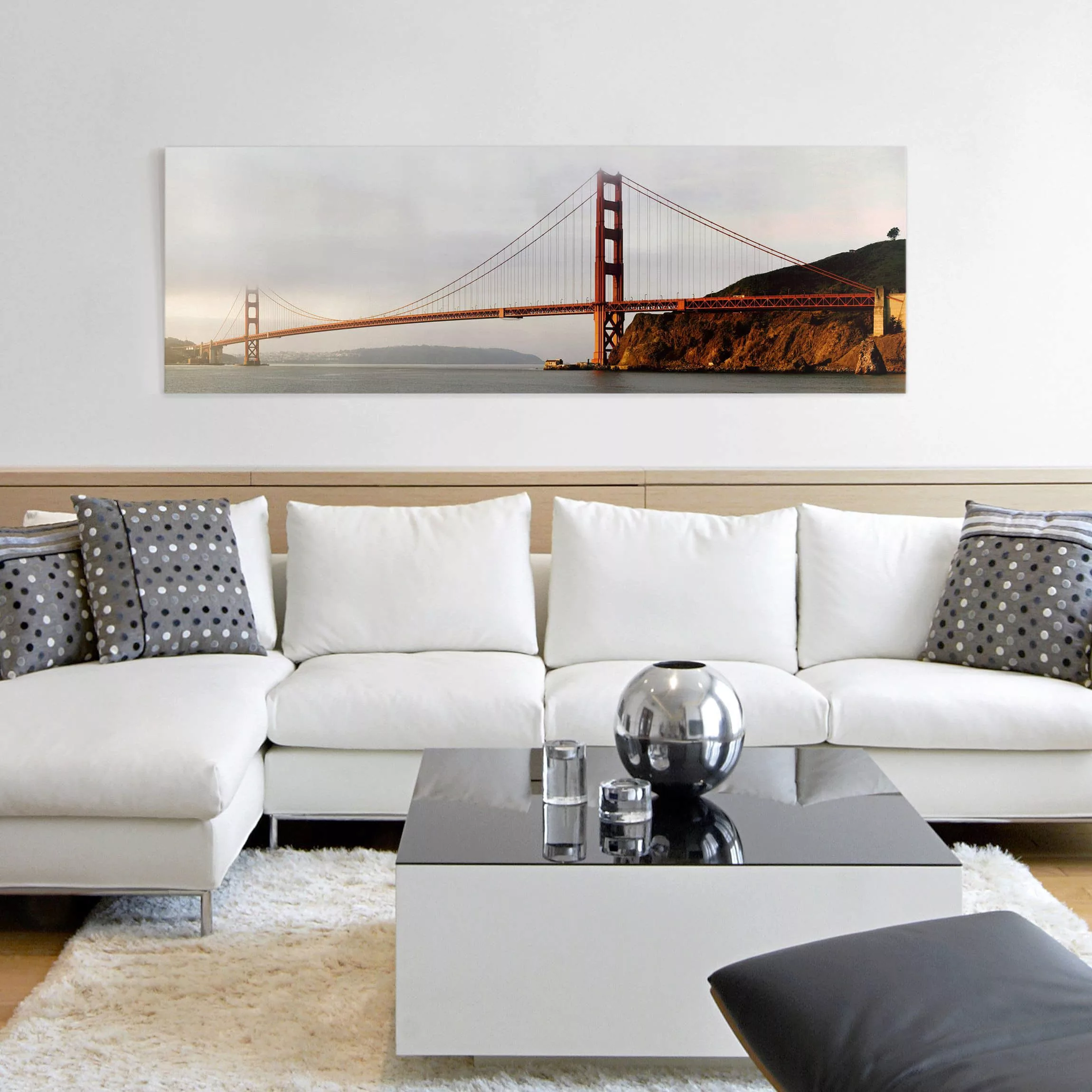 Leinwandbild Architektur & Skyline - Panorama San Francisco günstig online kaufen