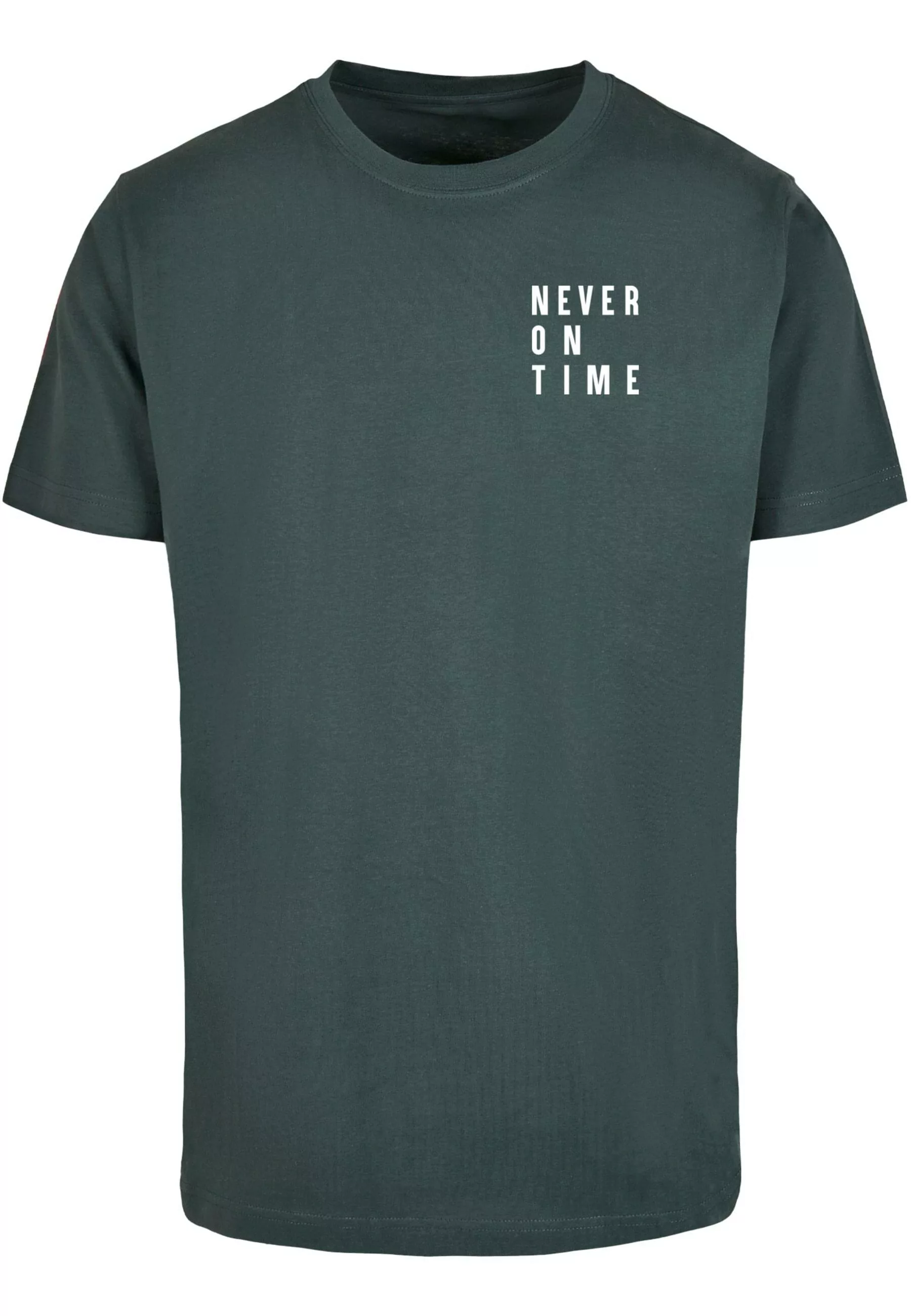 MisterTee Kurzarmshirt "MisterTee Damen Never On Time Tee", (1 tlg.) günstig online kaufen