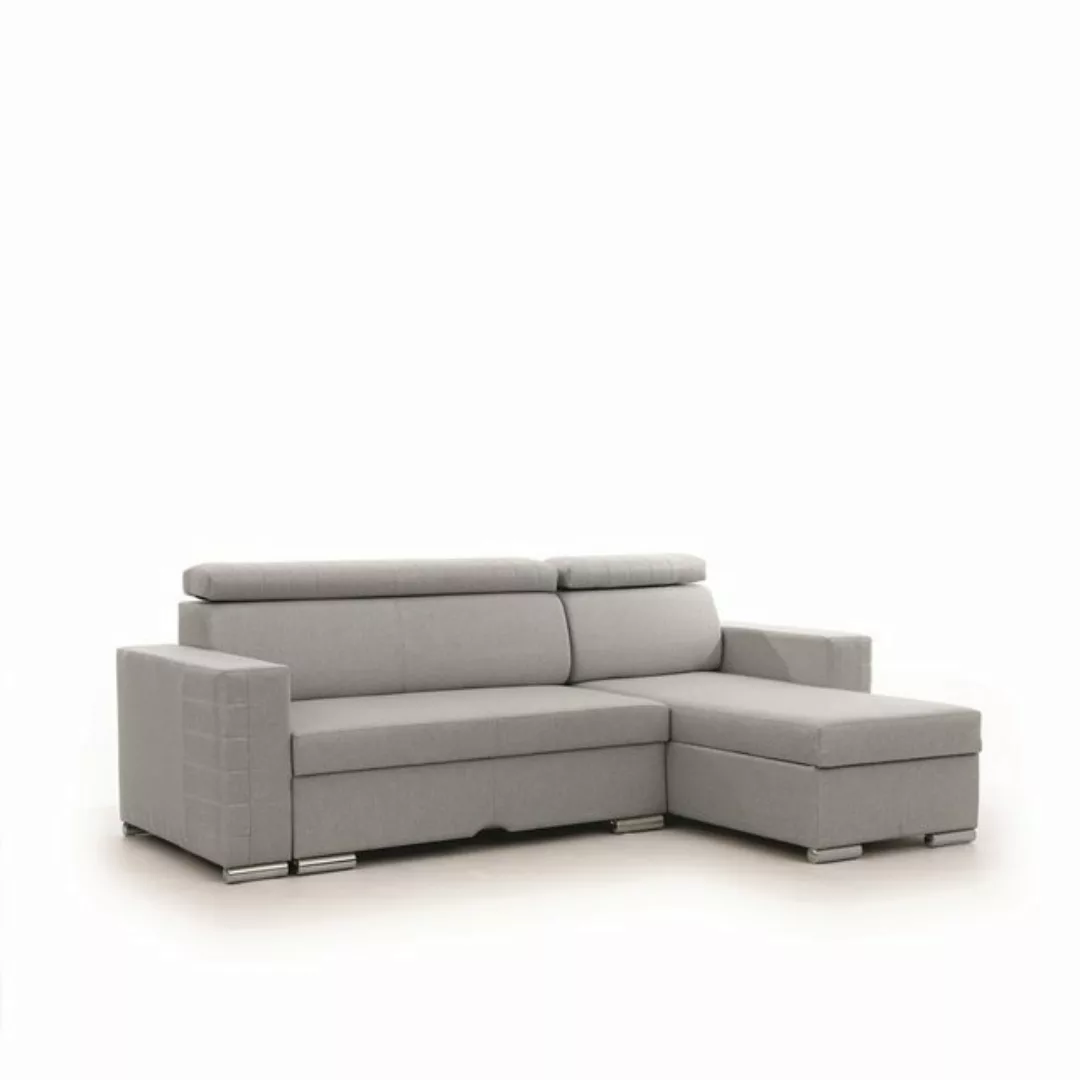 Fun Möbel Ecksofa Schlafsofa CANTON in Stoff inkl. Hocker und Sessel, Kopfs günstig online kaufen