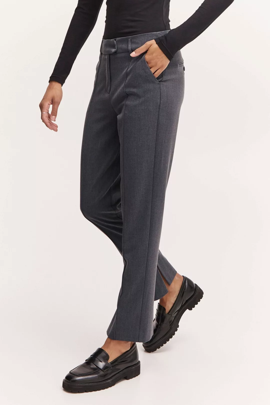 b.young Stoffhose BYDANTA SLIT PANTS 2 - 20811798 günstig online kaufen