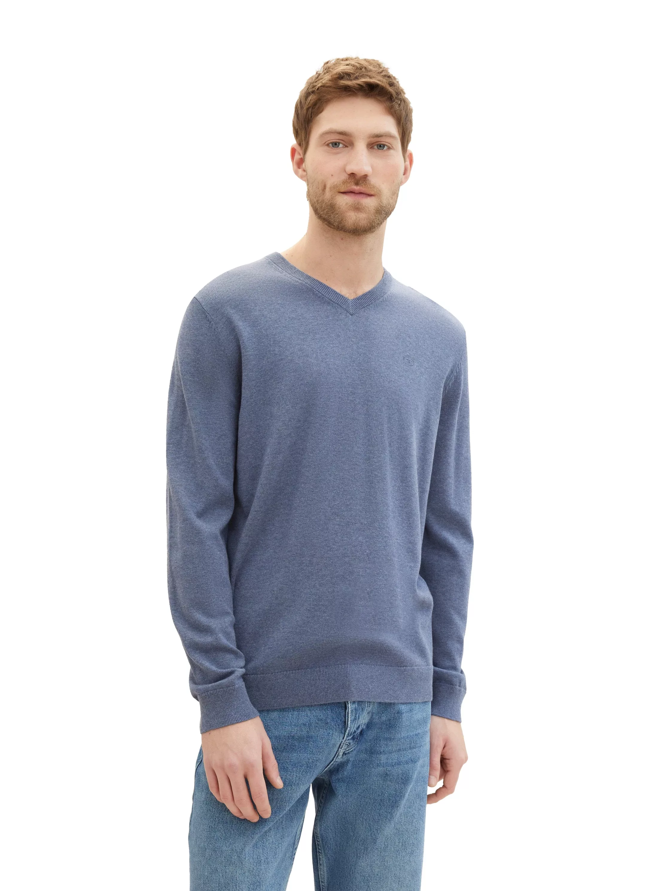 TOM TAILOR Sweatshirt Basic Crewneck Knit (1-tlg) günstig online kaufen