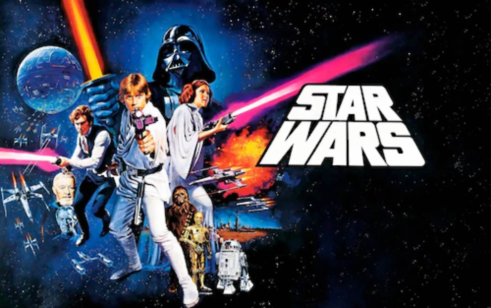 Komar Vliestapete »Star Wars Poster Classic 1« günstig online kaufen