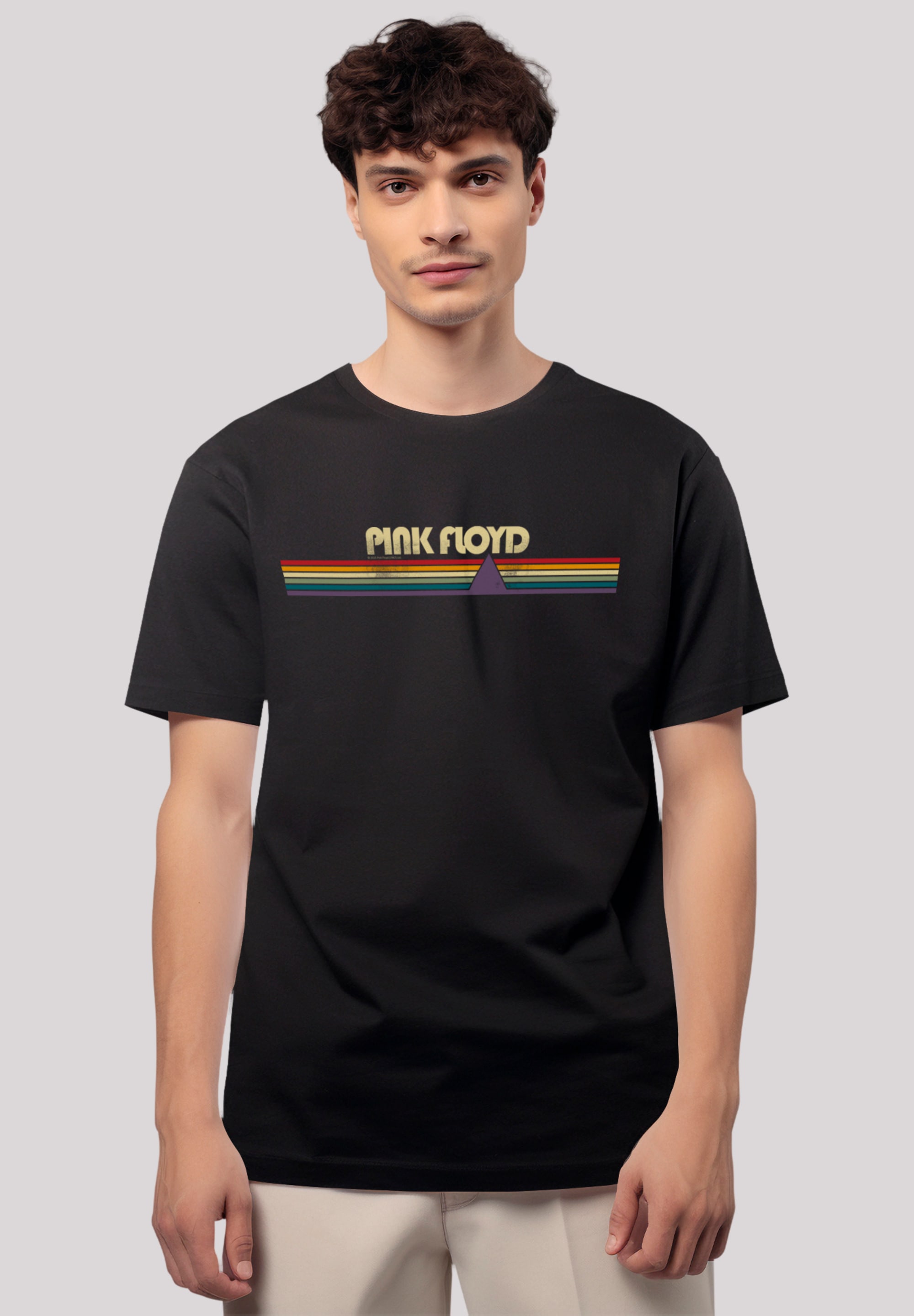 F4NT4STIC T-Shirt "Pink Floyd Prism Retro Stripes", Premium Qualität günstig online kaufen