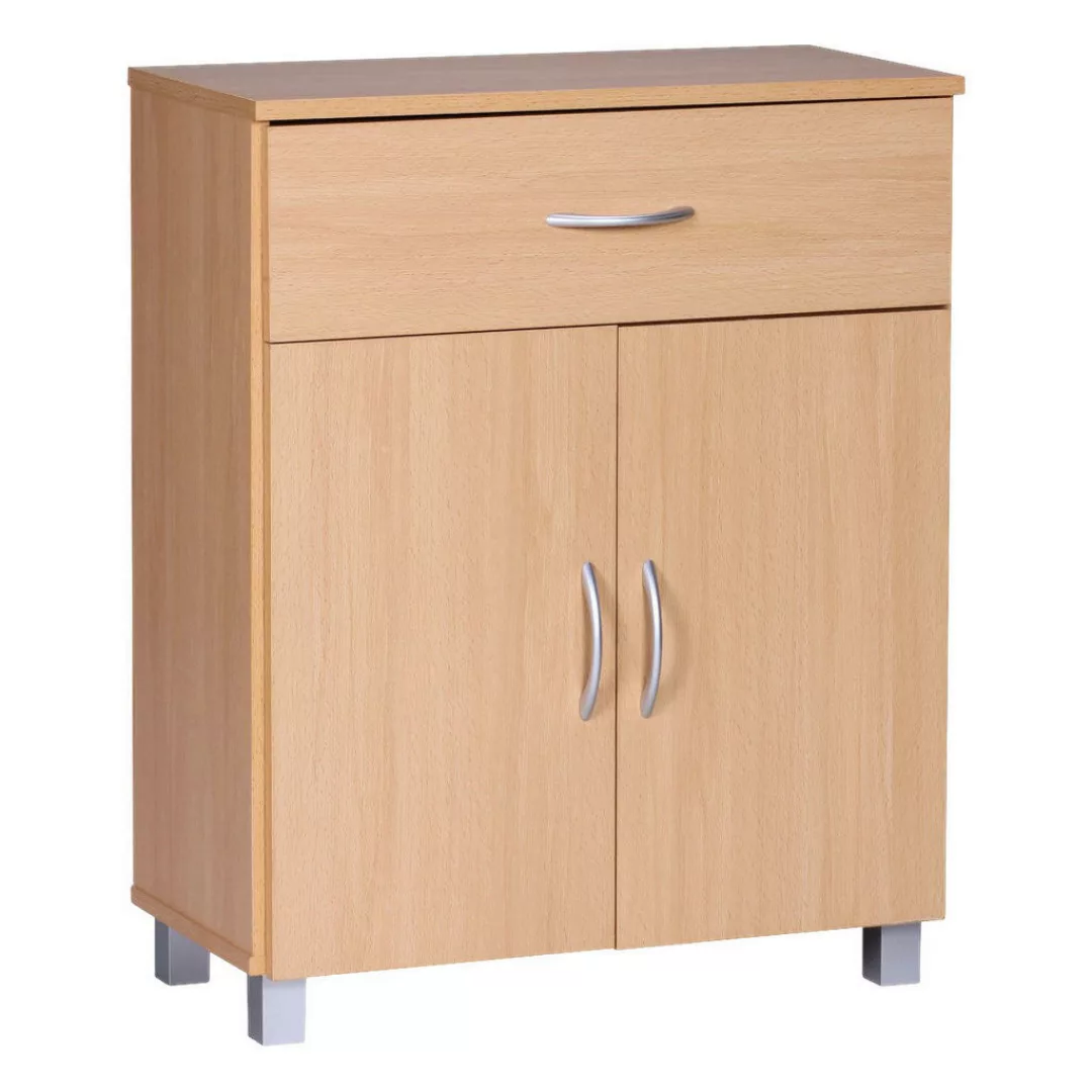 Sideboard buche Nachbildung silber B/H/T: ca. 60x75x30 cm günstig online kaufen