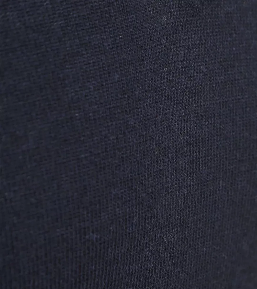 Gant Lammwolle Pullover Blau-Melange - Größe 3XL günstig online kaufen