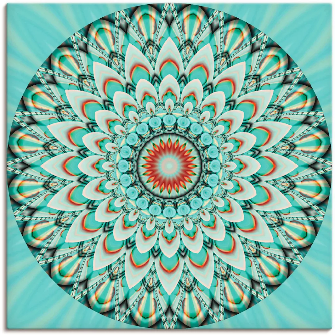 Artland Wandbild »Mandala Integrität«, Muster, (1 St.), als Leinwandbild, W günstig online kaufen