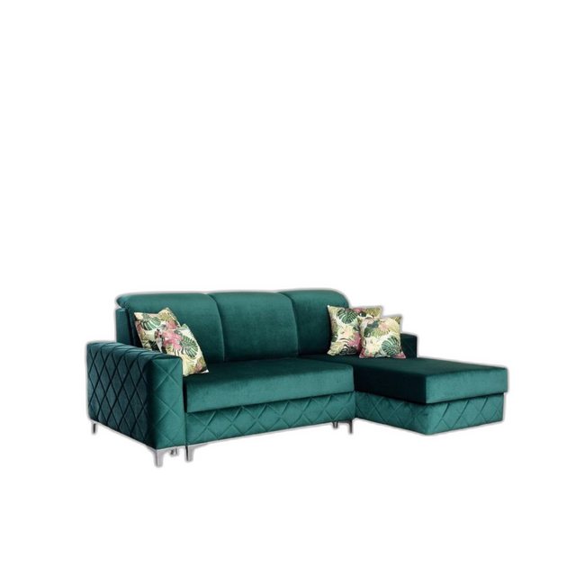 Xlmoebel Ecksofa Wohnlandschaft Sofa Ecksofa L-form Italien Textilsofa Couc günstig online kaufen