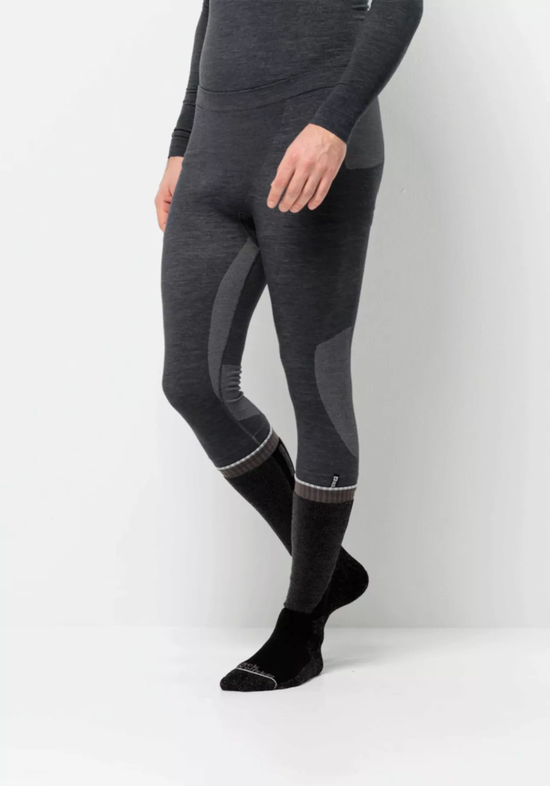 Jack Wolfskin 3/4-Leggings "SEAMLESS WOOL PANTS M" günstig online kaufen